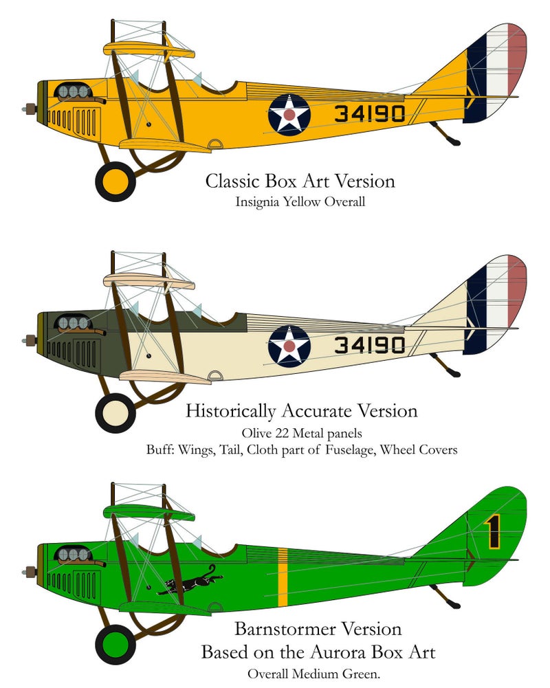 Atlantis JN-4D Curtiss Jenny 1/48 Plastic Model Kit - Image 2